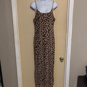 See You Monday: Leopard Print Maxi Dress